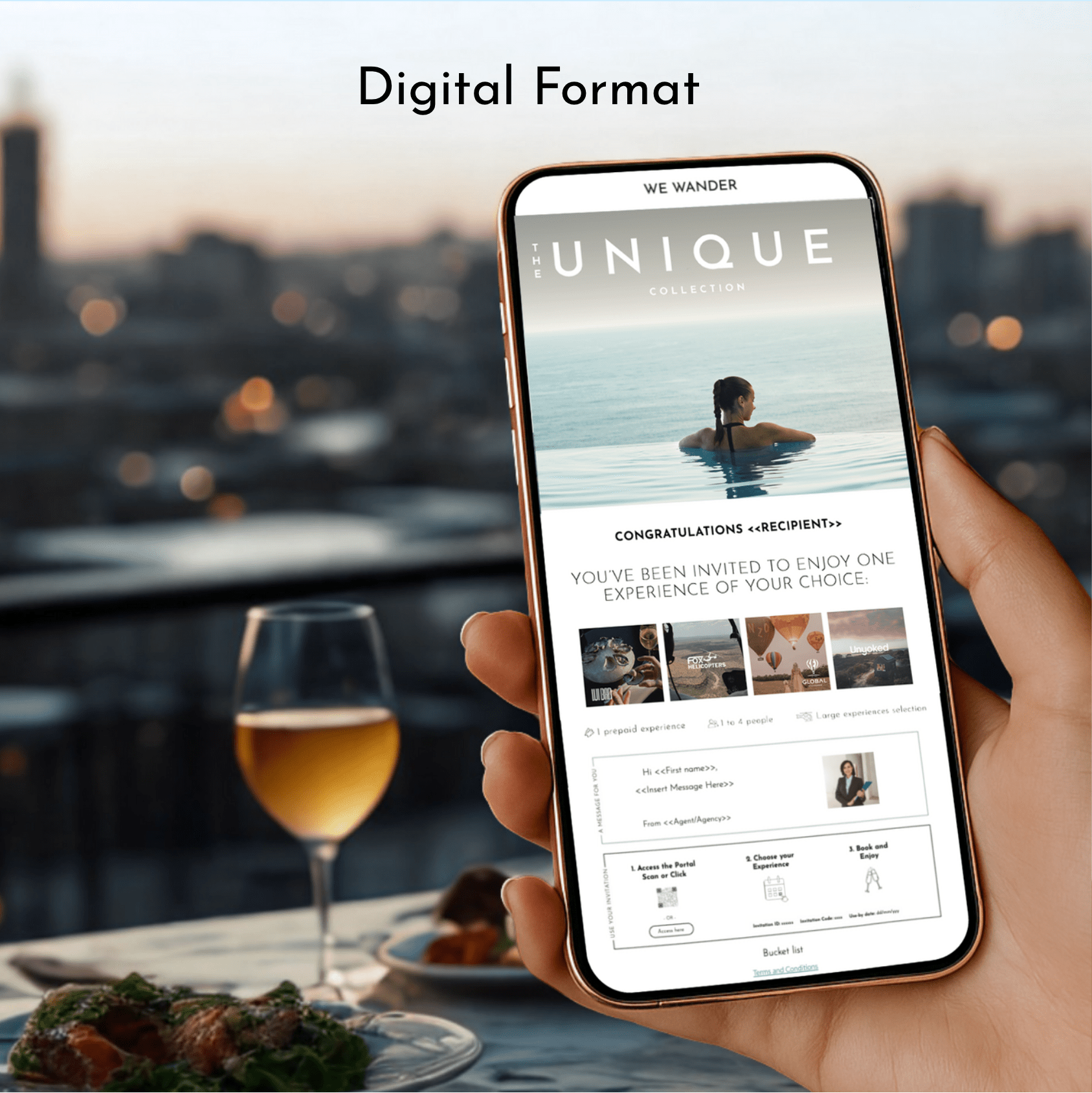 Unique - Experience Portfolio for business - We Wander